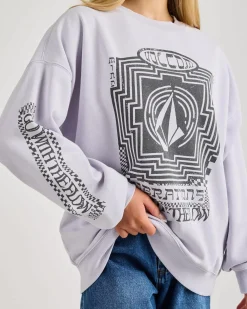 Stone Crew Neck Sweatshirt