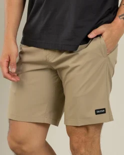 Stones Hybrid Elastic Waist Shorts