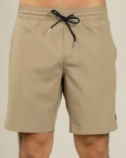 Stones Hybrid Elastic Waist Shorts