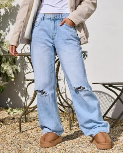 Stones Straight Leg Jeans