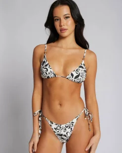 Sundance Floral Tie Side High Cut Bikini Bottom