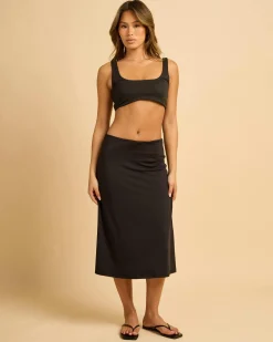 Super Soft Square Neck Crop Top