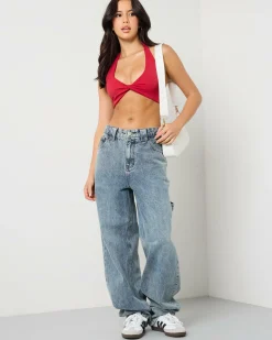 Super Soft Twist Crop Top
