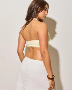 Super Soft Twist Crop Top