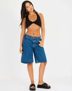 Super Soft Twist Crop Top