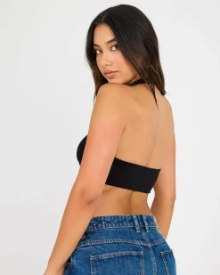 Super Soft Twist Crop Top