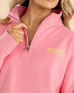 Surf Puff 1/4 Zip Sweatshirt