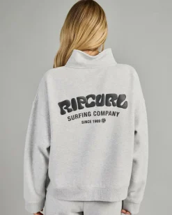 Surf Puff 1/4 Zip Sweatshirt