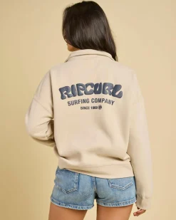 Surf Puff 1/4 Zip Sweatshirt