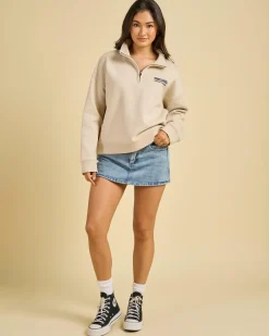 Surf Puff 1/4 Zip Sweatshirt
