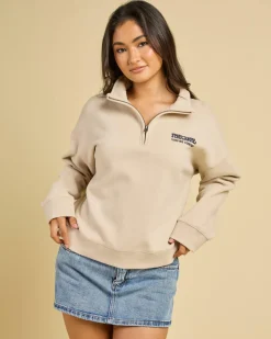 Surf Puff 1/4 Zip Sweatshirt