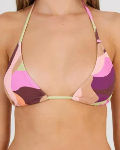 Surf Swirlin Remi Sliding Triangle Bikini Top