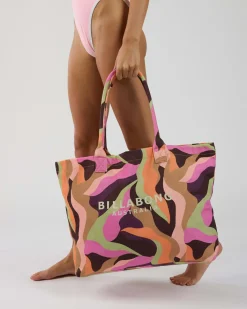 Surf Swirlin Tides Beach Bag