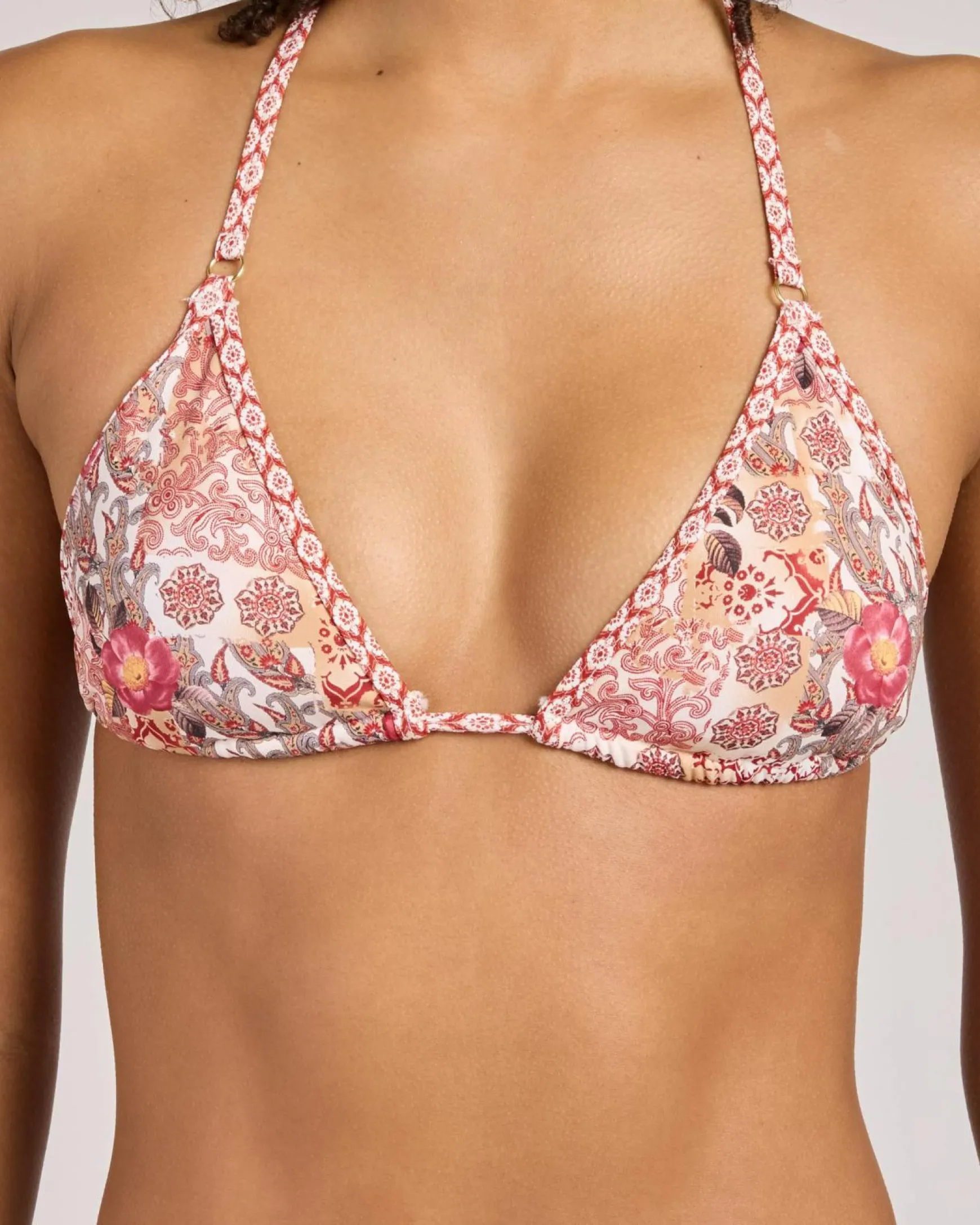 Sybil Ring Tri Bikini Top