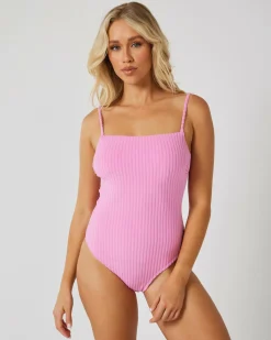 Terry Rib Bella One Piece Swimsuit