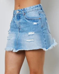 Texas Denim Skirt
