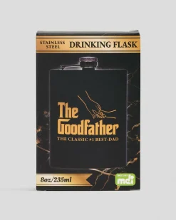 The Goodfather Metal Flask