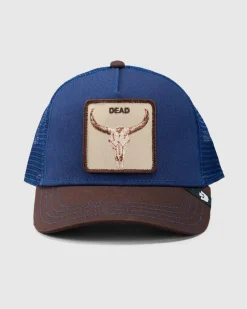 The Two-Tone Skull Trucker Cap