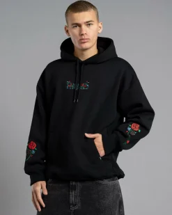 Thorned Slouch Pull On Hoodie