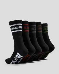 Tilt Crew Socks 5 Pack