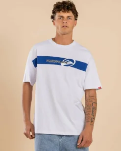 Tilt Panel Knit T-Shirt