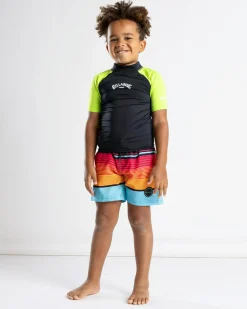 Toddlers' All Day Arch Short Sleeve Rash Vest