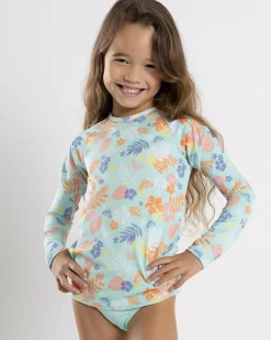 Toddlers' Beach Bay Long Sleeve Rash Vest Set