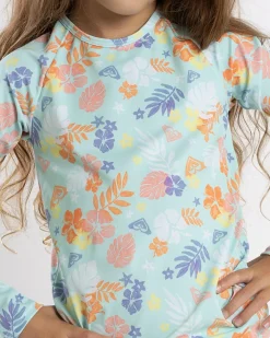 Toddlers' Beach Bay Long Sleeve Rash Vest Set