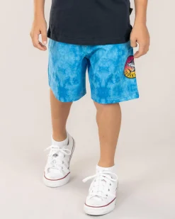Toddlers' Billow Elastic Waist Shorts