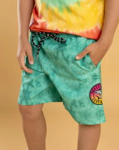 Toddlers' Billow Elastic Waist Shorts