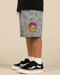 Toddlers' Billow Elastic Waist Shorts