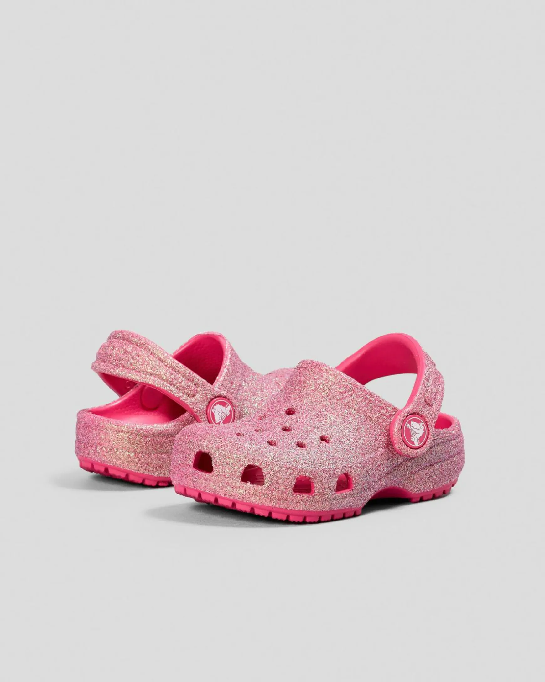 Toddlers' Classic Glitter Clogs