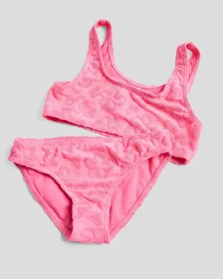 Toddlers' Flip Flower Bralette Bikini Set