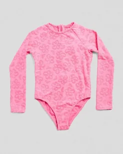 Toddlers' Flip Flower Long Sleeve Surfsuit