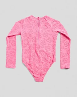 Toddlers' Flip Flower Long Sleeve Surfsuit