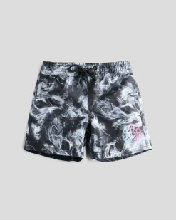 Toddlers' Growl Elastic Waist Shorts