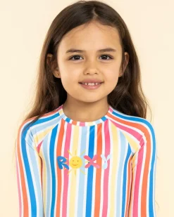 Toddlers' Holy Stripe Long Sleeve Surfsuit