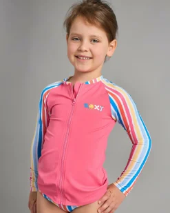 Toddlers' Holy Stripe Long Sleeve Rash Vest Set