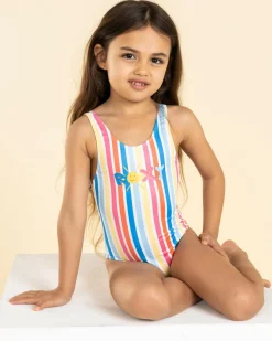 Toddlers' Holy Stripe One Piece Swimsuit