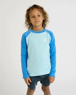 Toddlers' Icons UV Brushed Long Sleeve Rash Vest