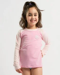 Toddlers' Icons UV Brushed Long Sleeve Rash Vest