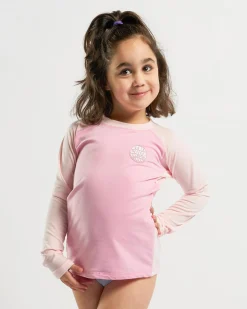 Toddlers' Icons UV Brushed Long Sleeve Rash Vest