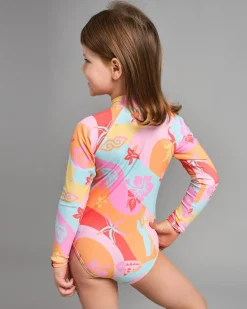 Toddlers' Island Days Long Sleeve Surfsuit