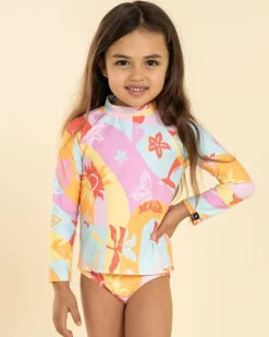 Toddlers' Island Days Long Sleeve Rash Vest Set