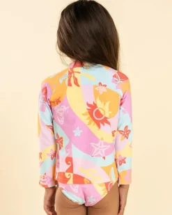 Toddlers' Island Days Long Sleeve Rash Vest Set