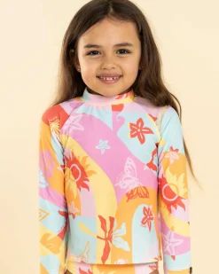 Toddlers' Island Days Long Sleeve Rash Vest Set