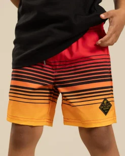 Toddlers' Linear Elastic Waist Shorts