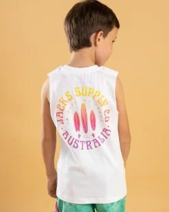 Toddlers' Longboard Muscle Tank