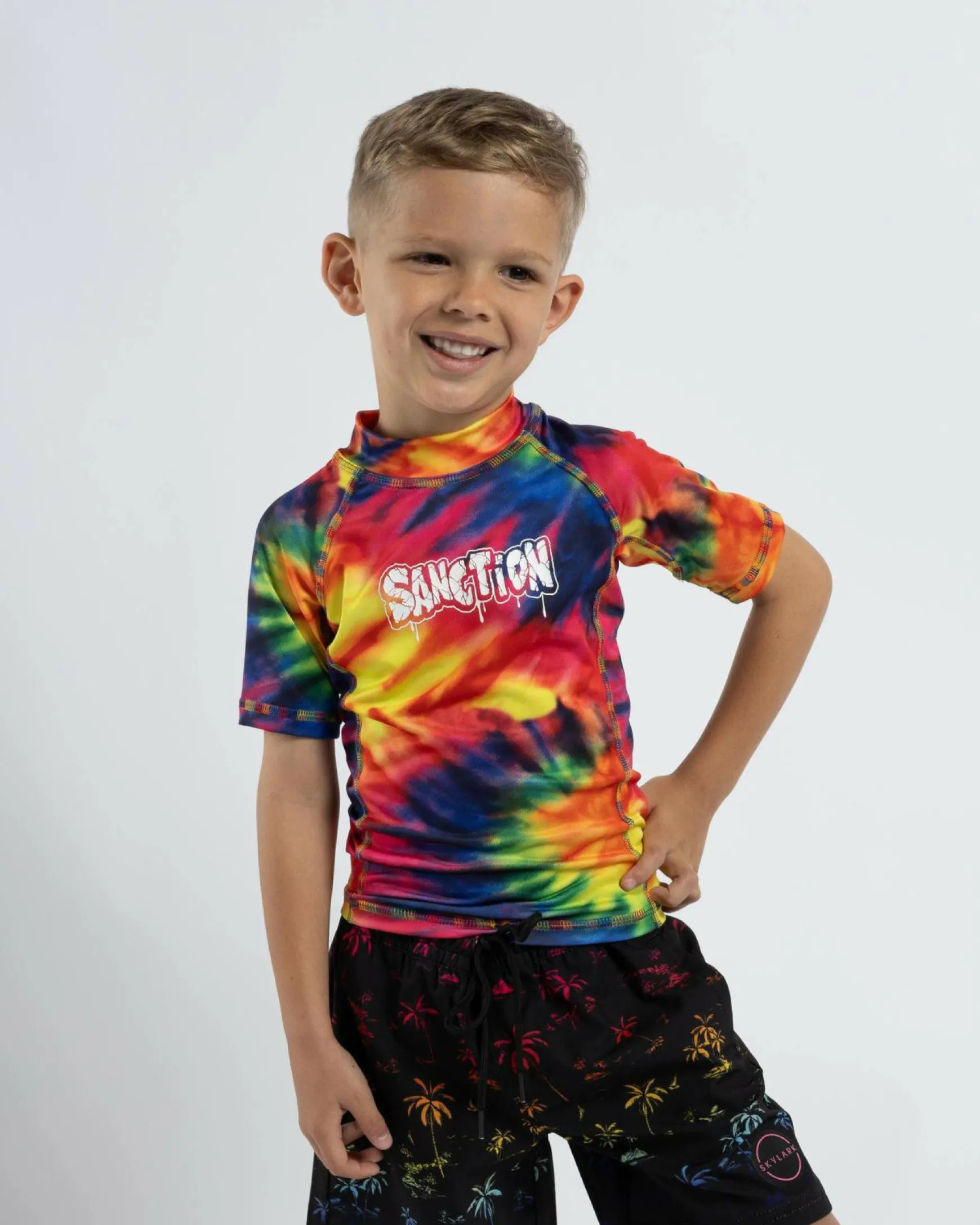 Toddlers' Loud Short Sleeve Rash Vest