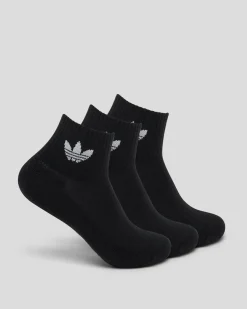 Toddlers' Mid Ankle Socks 3 Pack